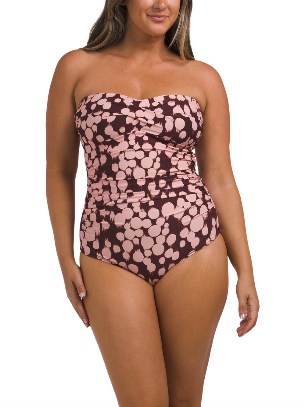 NIP TUCK🛶 Jacinta Tummy Control Bandeau One Piece Swimsuit SIZE 6